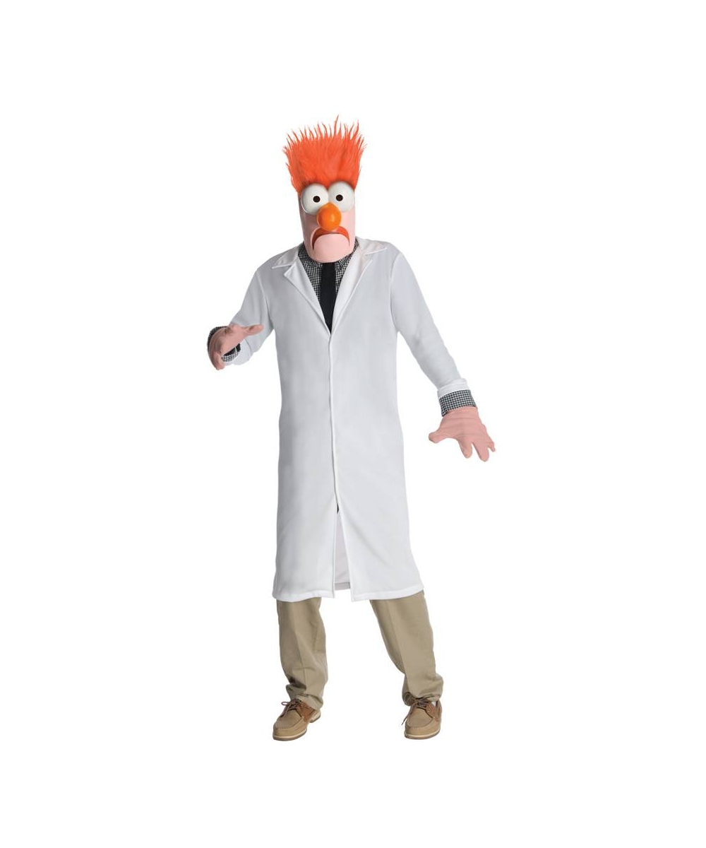 Adult Beaker Movie Halloween Costume Men Costumes