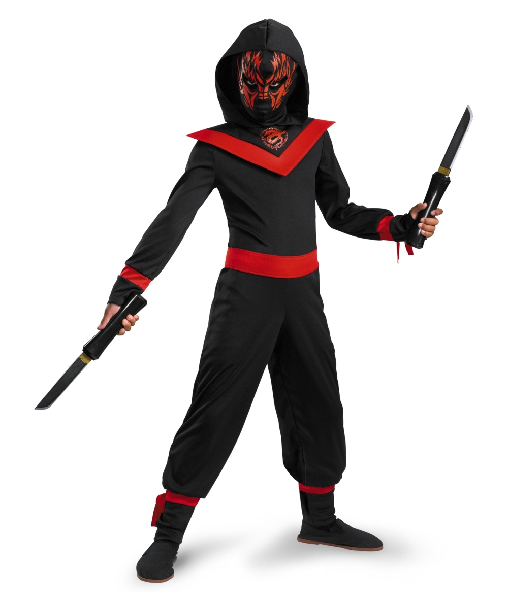 Neon Boys Ninja Costume
