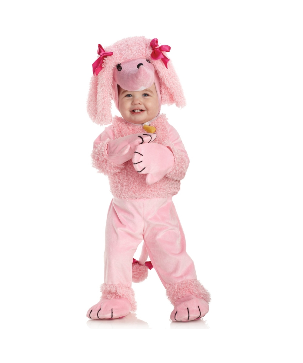  Pink Poodle Girls Costume