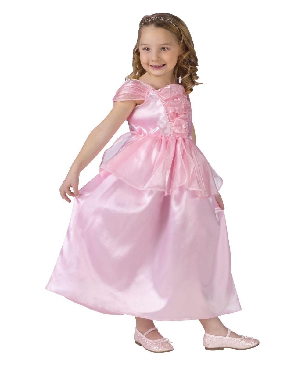  Pink Princess Dress Girls Costume