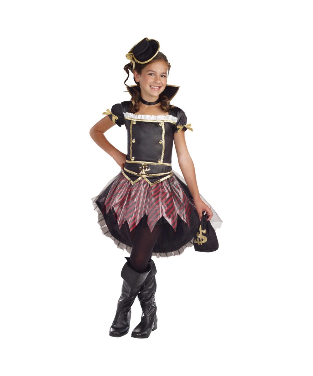  Pirate Princess Girl Costume