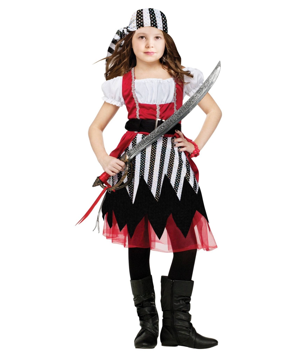  Pirate Queen Girl Costume