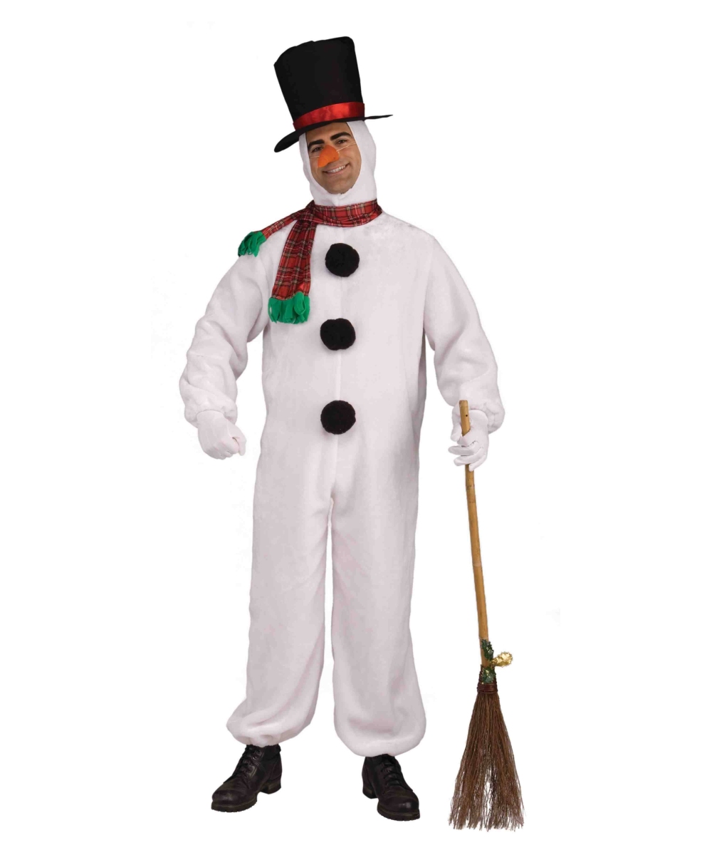  Plush Snowman Costume