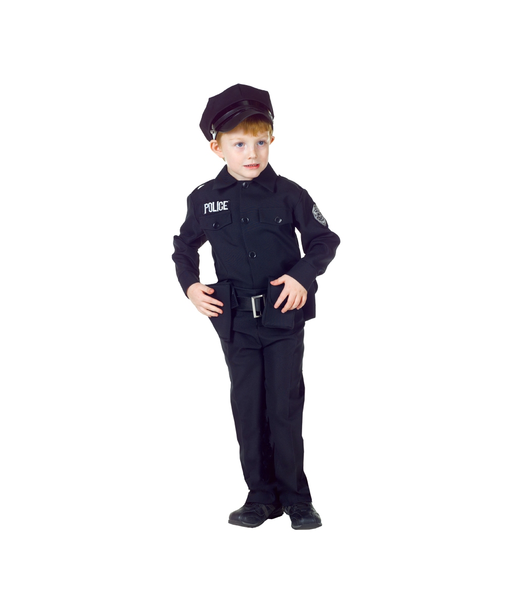  Policeman Boys Costume