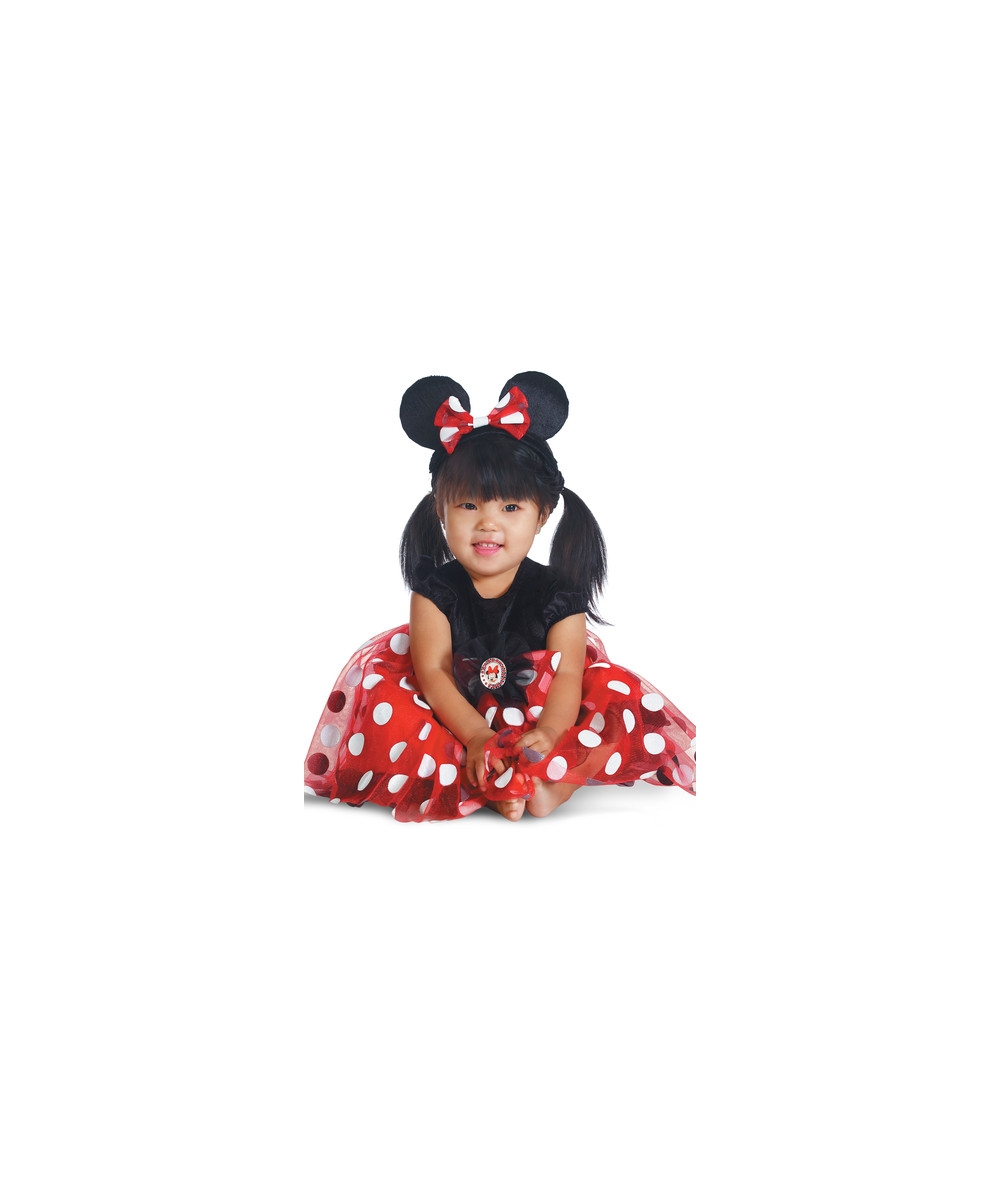  Red Minnie Baby Costume