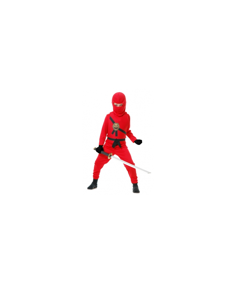  Red Ninja Toddler Costume