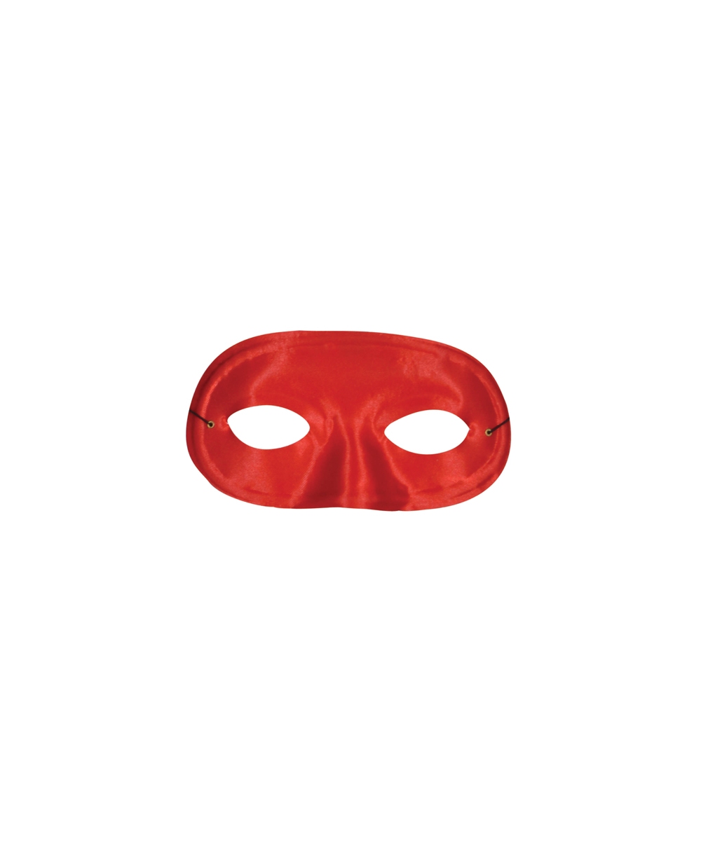  Red Satin Masquerade Mask