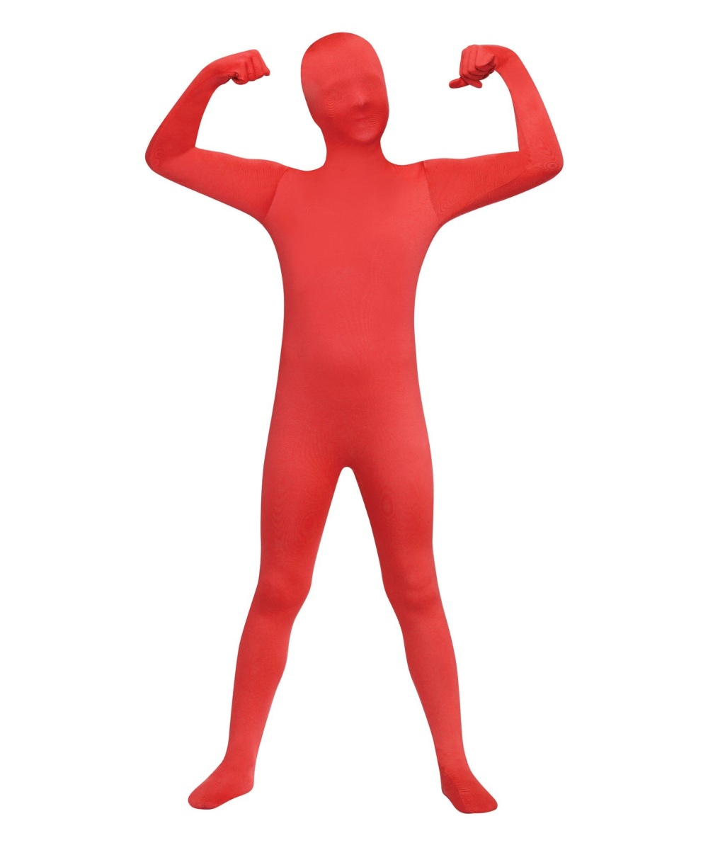  Red Skin Suit Kids Costume