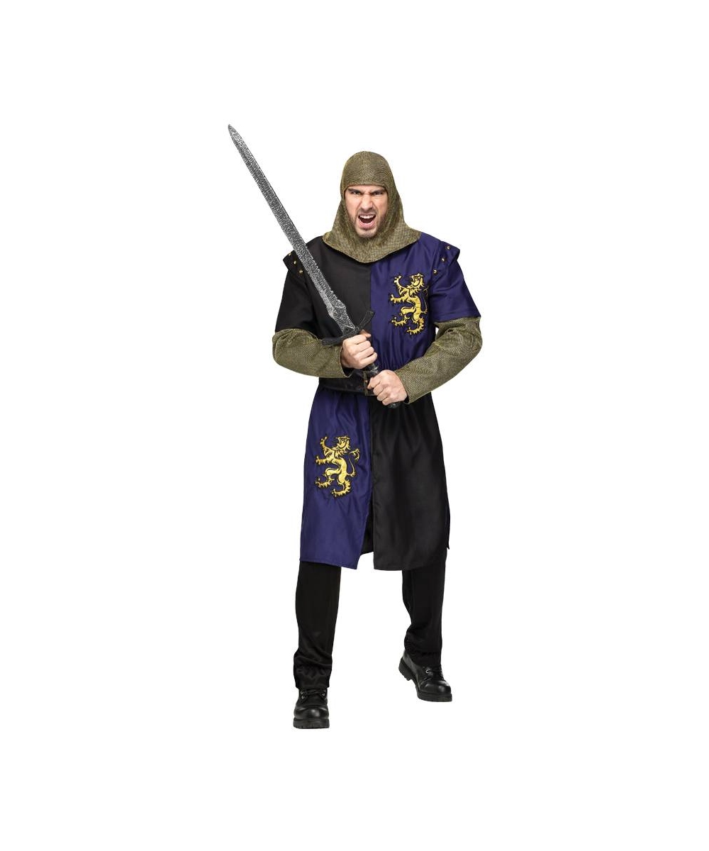  Renaissance Knight Men Costume