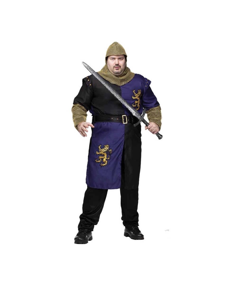  Renaissance Knight plus size Costume