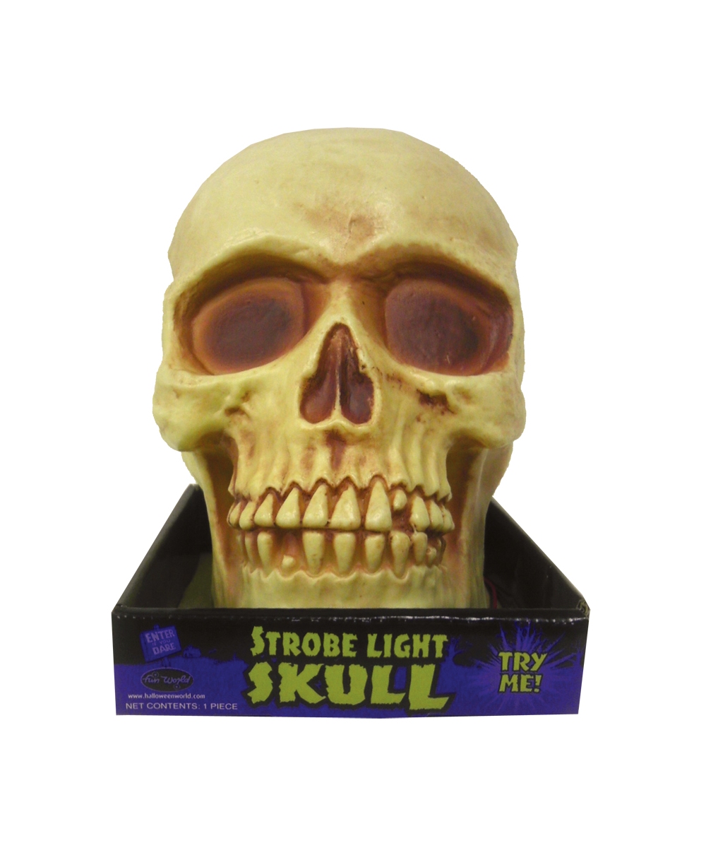 Skeleton Skull Strobe Light
