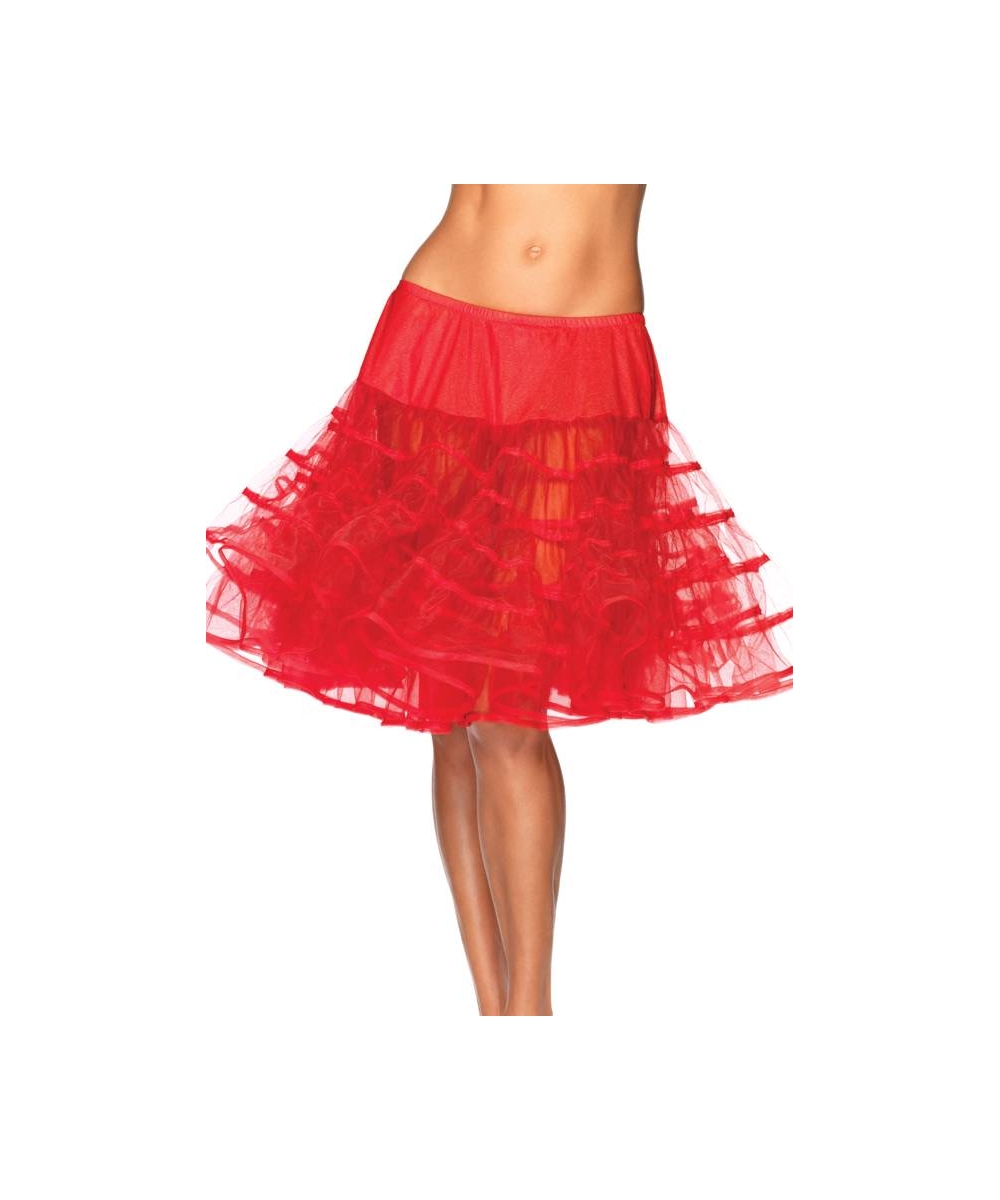 thumbnail image 2 of Women's Lace Petticoat - 15" Long Black Underskirt For Costumes & Dresses 2 of 9