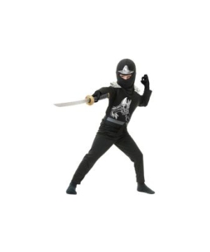 Black Ninja Avengers Series Ii Toddler/kids Costume