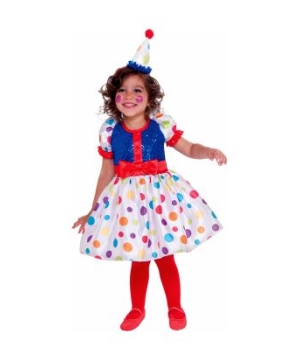Dottie the Clown Toddler Girls Costume