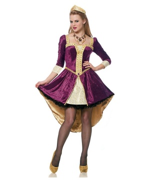 Medieval Queen Womens Costume