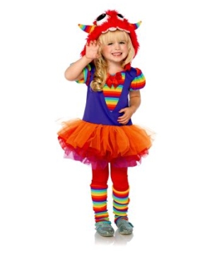 Rainbow Monster Toddler Costume