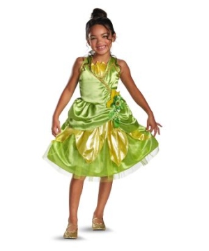 Tiana Sparkle Disney Girls Costume