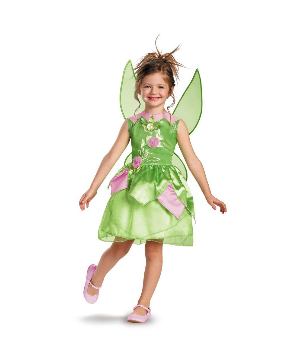 Tinker Bell Disney Girls Costume