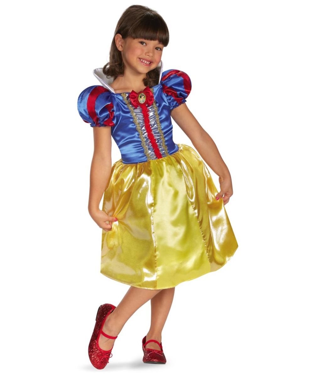  Snow White Disney Girls Costume