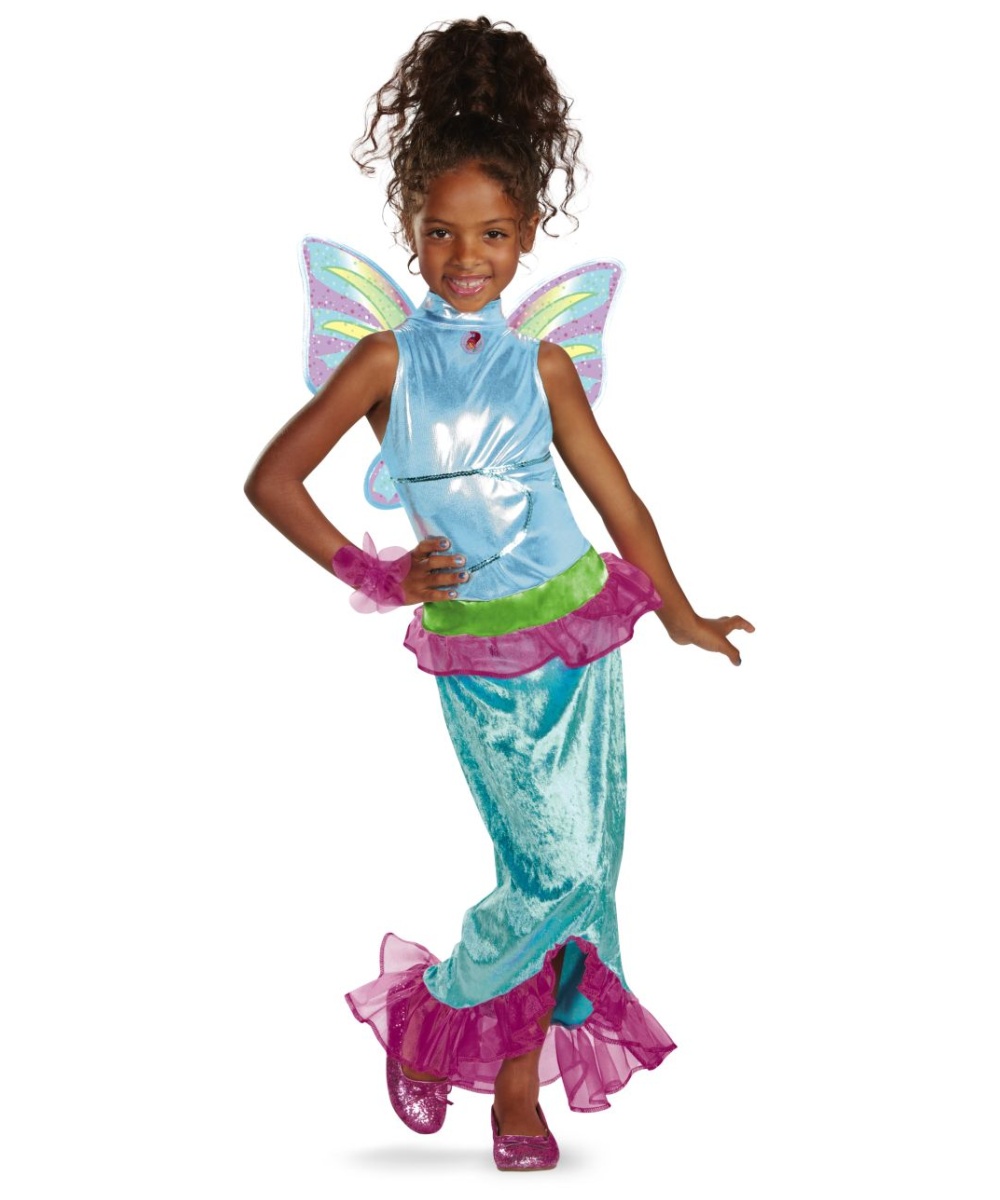  Aisha Mermaid Girls Costume
