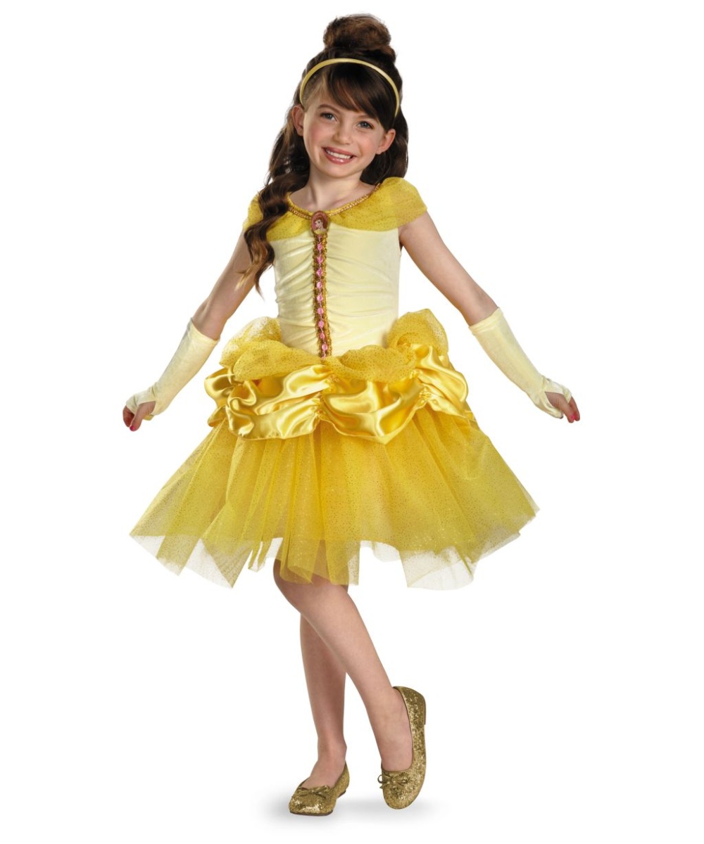  Belle Tutu Disney Girls Costume