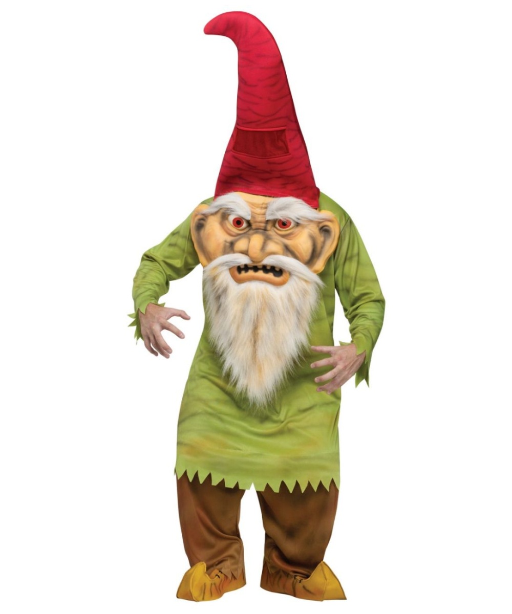  Big Head Evil Gnome Costume