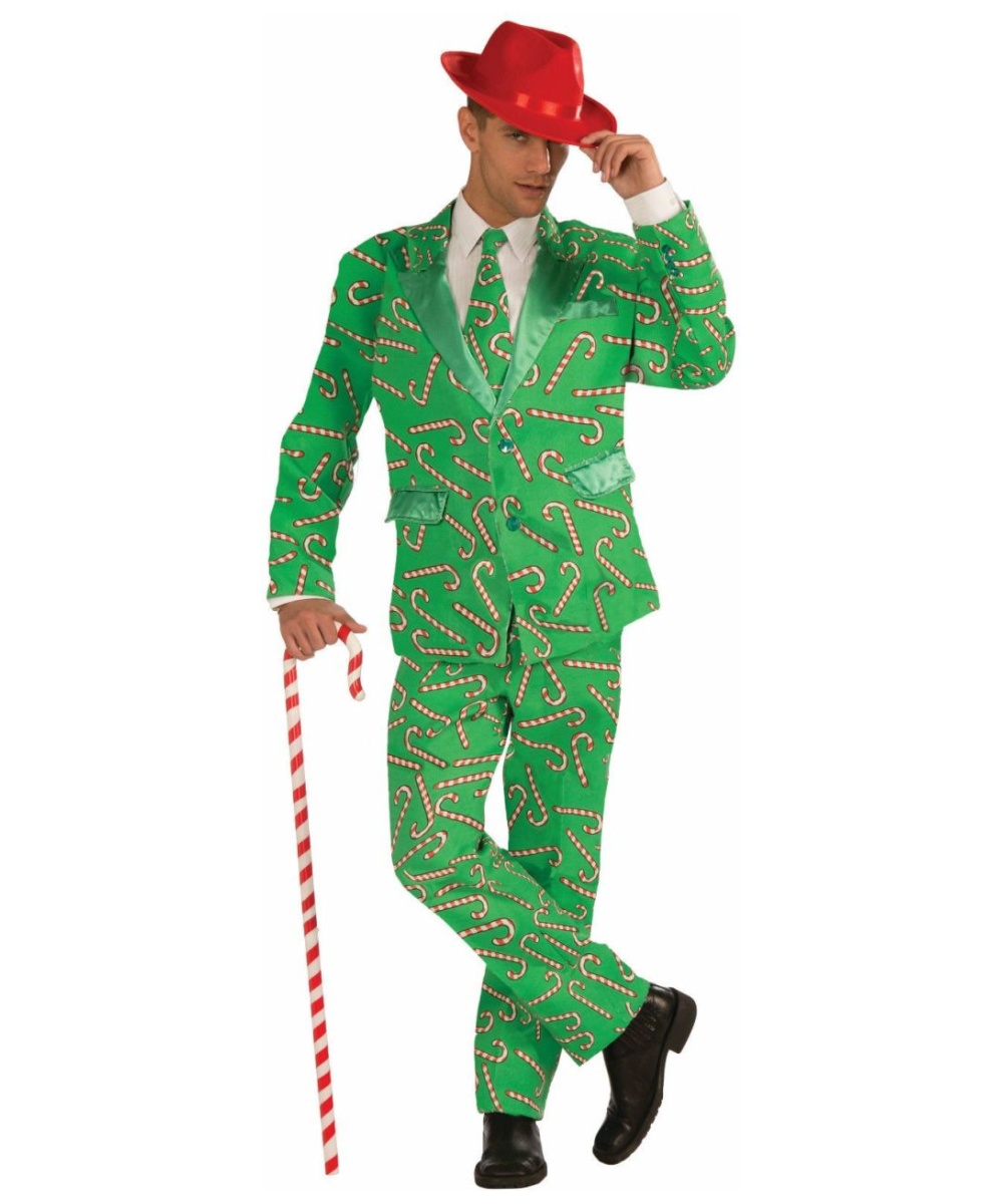  Candy Cane Suit Christmas Costume