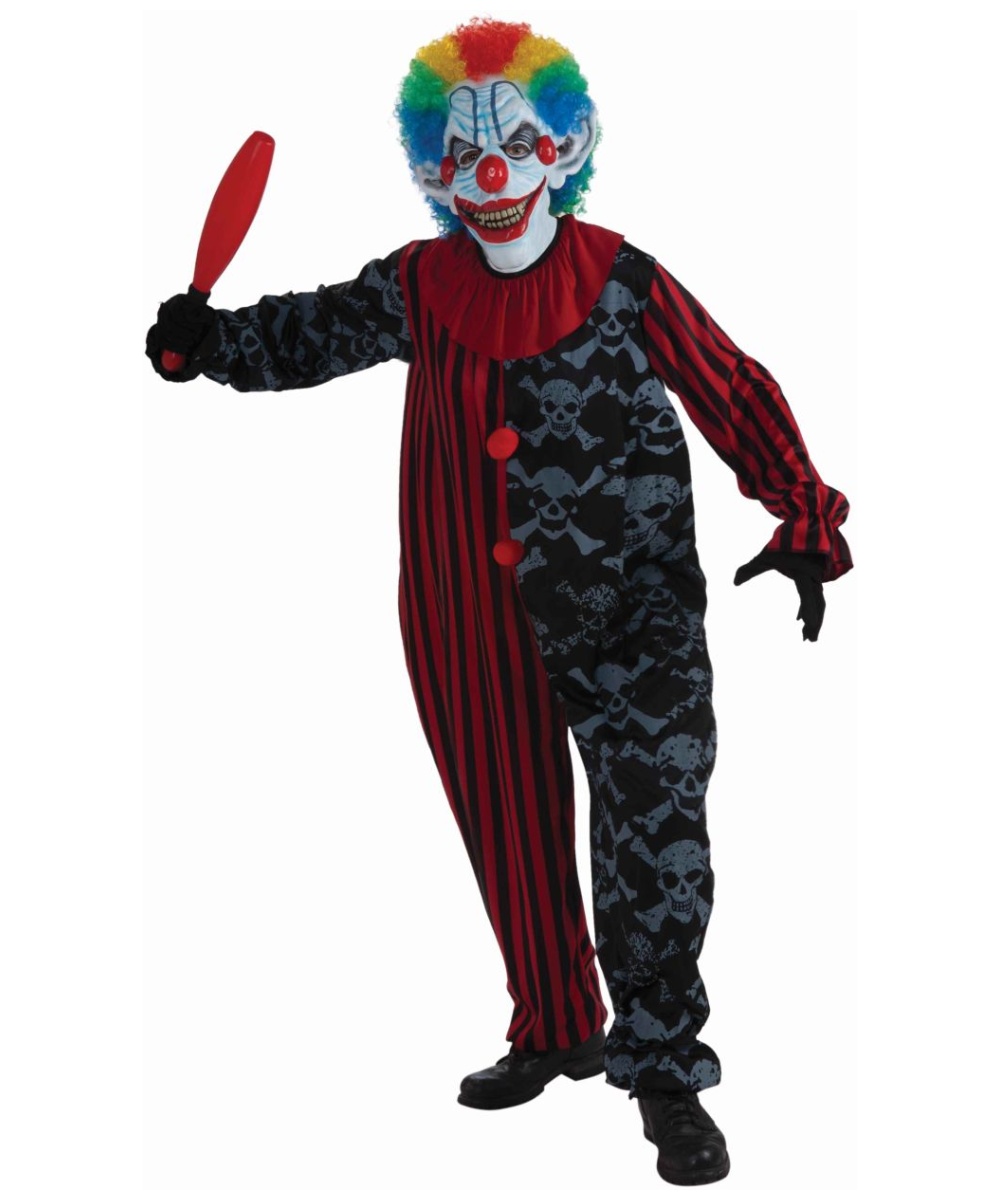  Creepo Clown Mens Costume