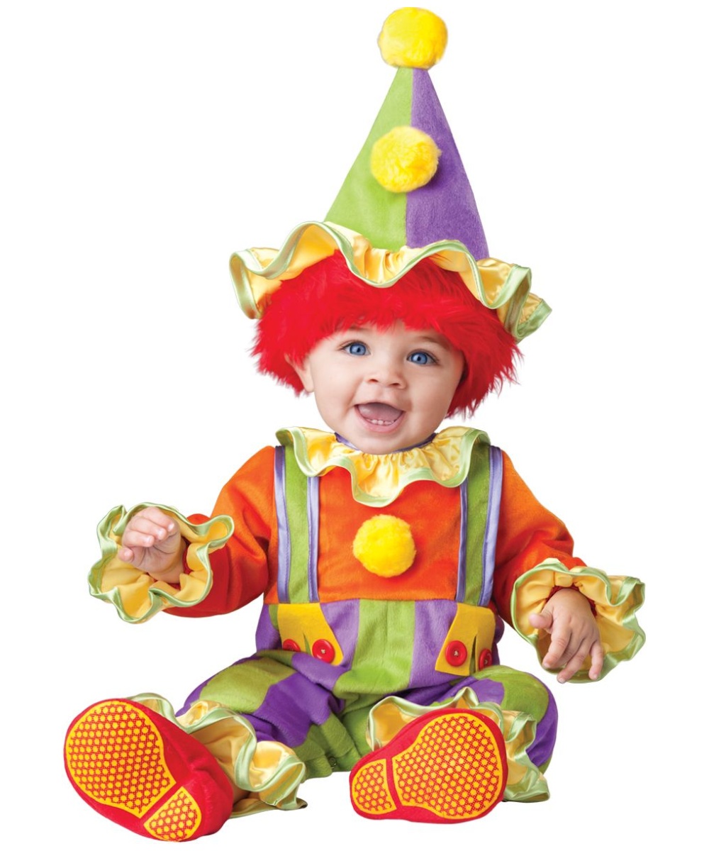  Cuddly Clown Baby Costume