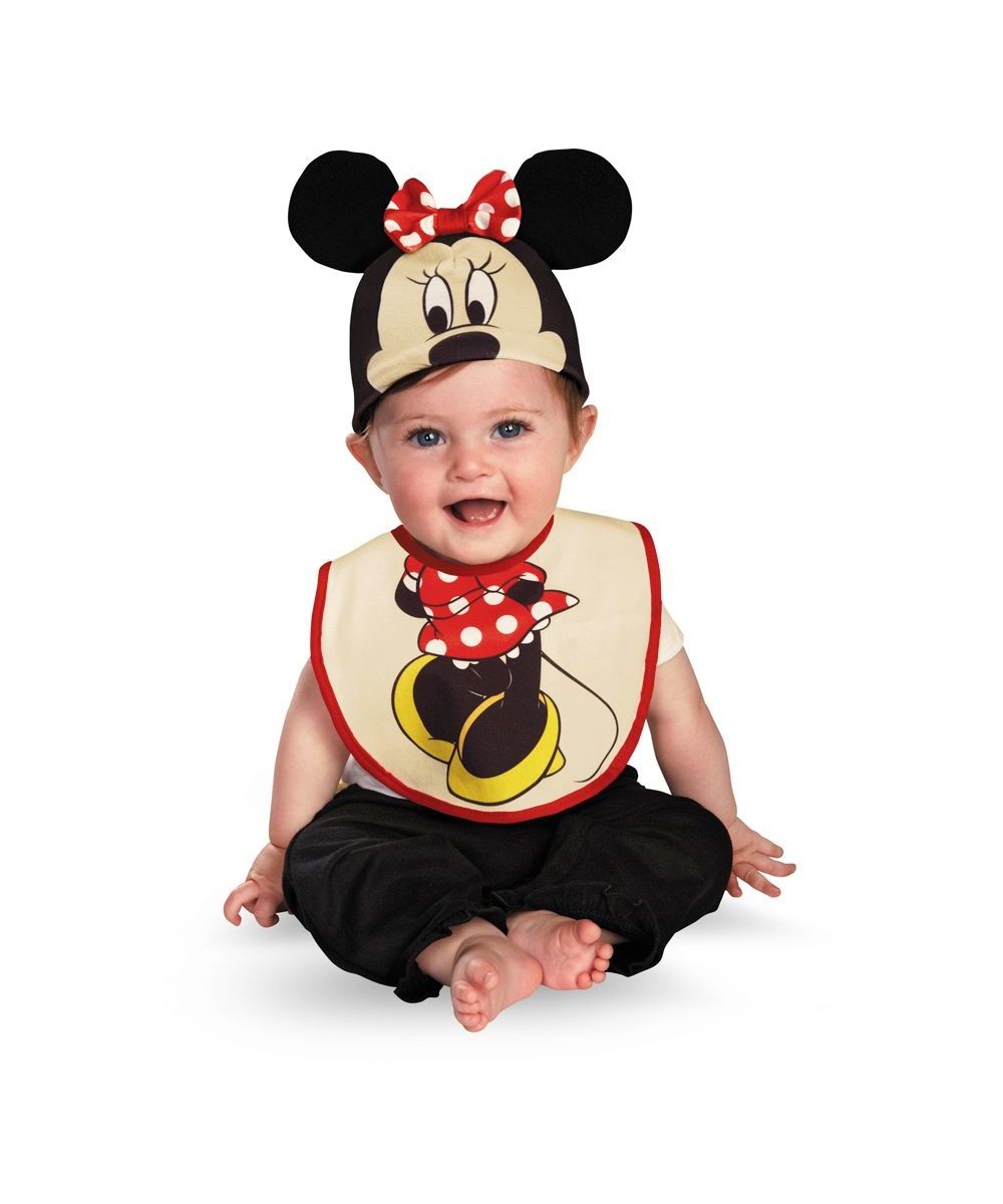  Disney Minnie Mouse Bib Baby Costume