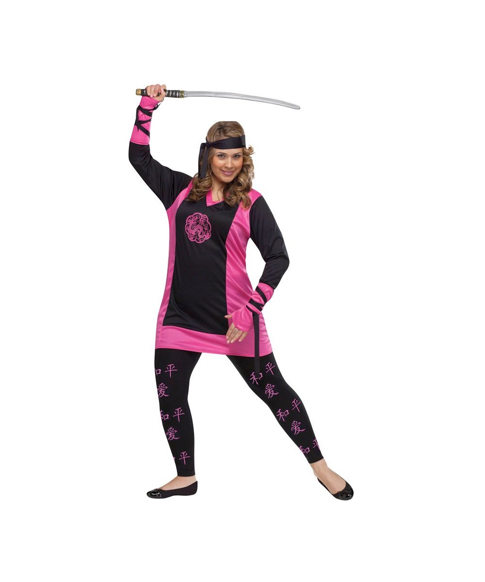 Dragon Ninja Adult Plus Size Costume Women Halloween Costumes