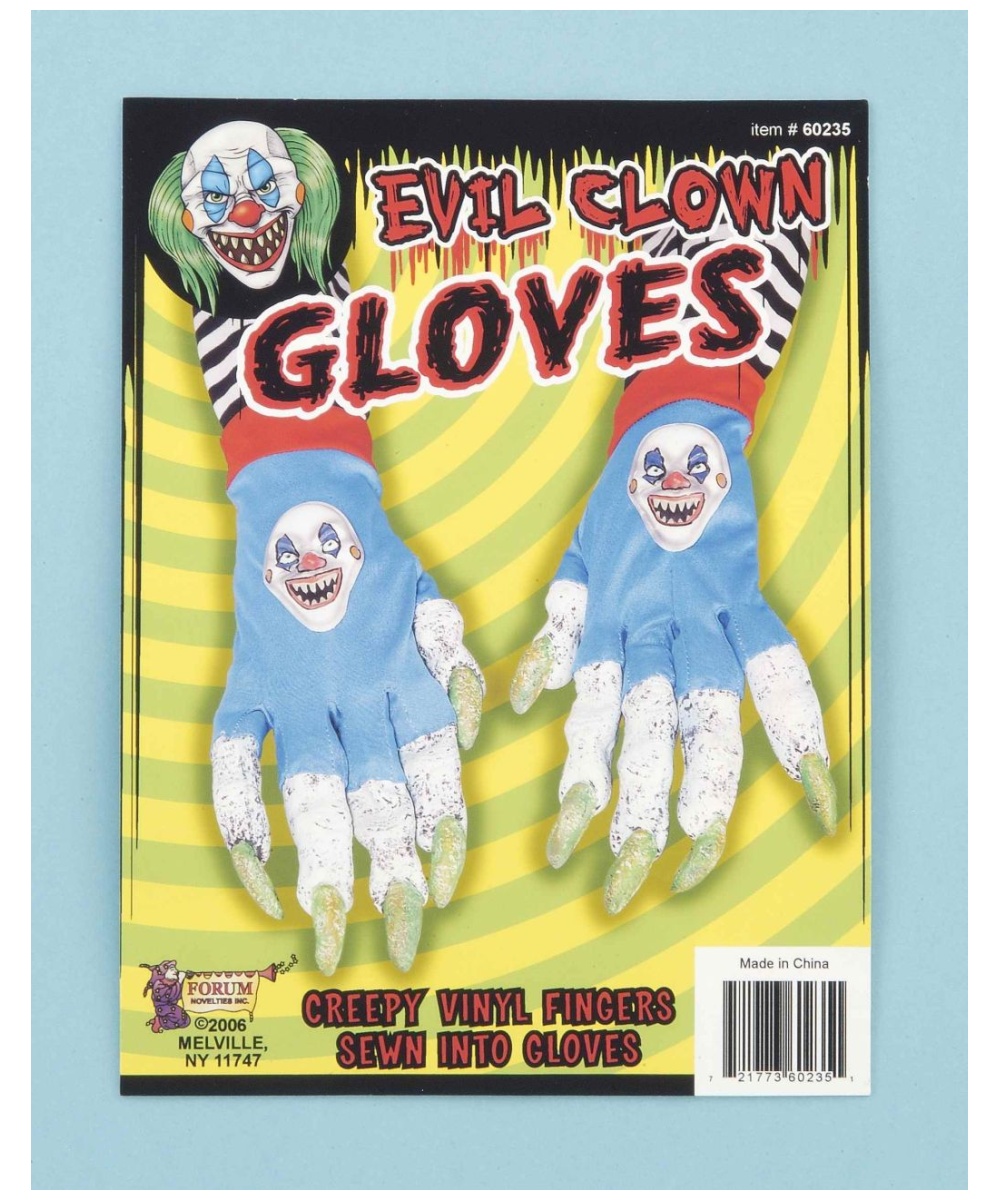  Evil Clown Gloves