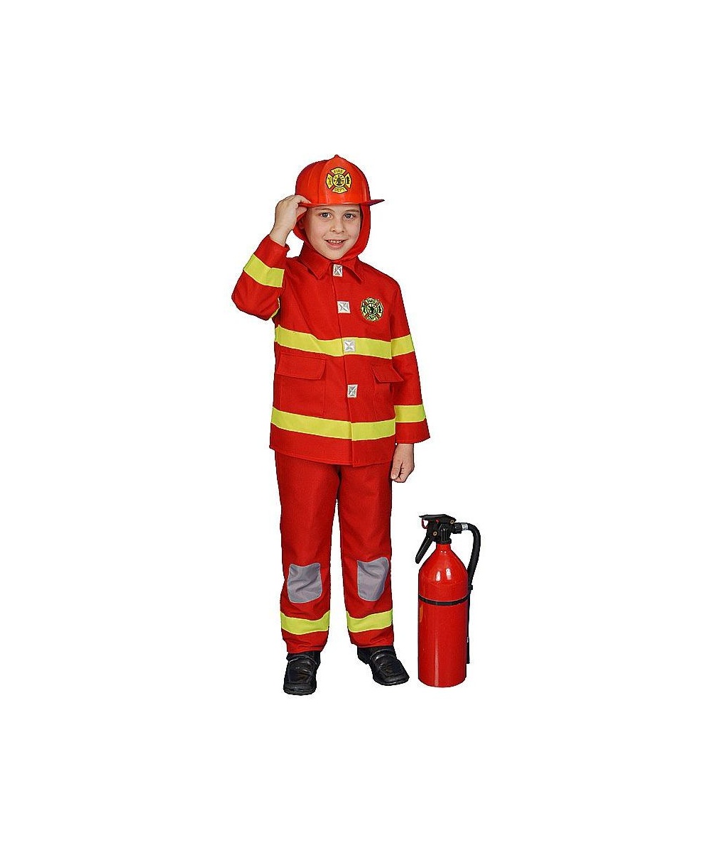  Fire Fighter Boys Costume