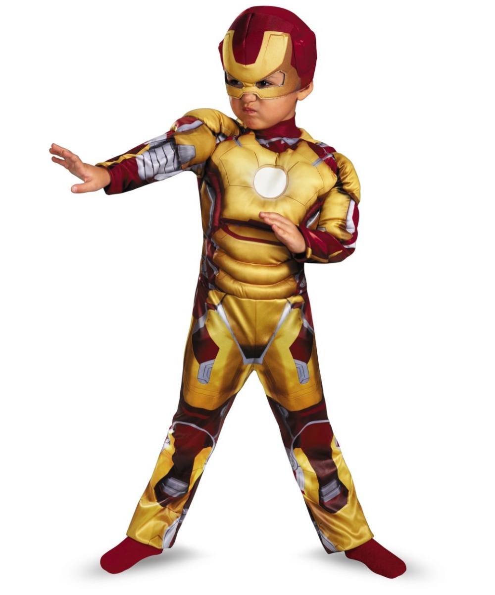  Iron Man Boys Costume