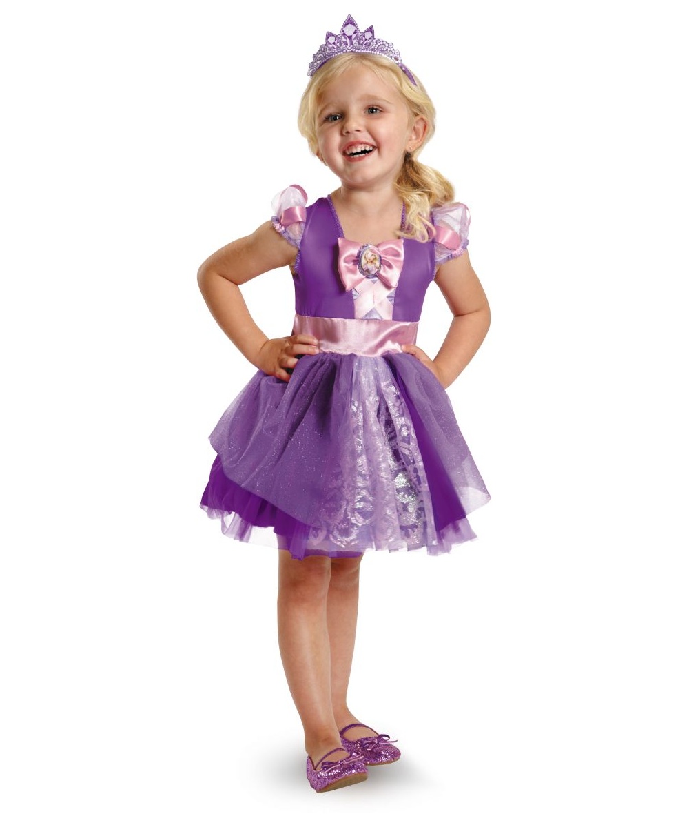  Kids Disney Rapunzel Ballerina Costume