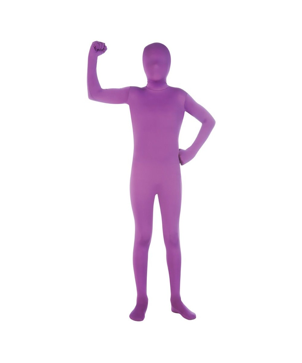  Kids Skin Suit Purple