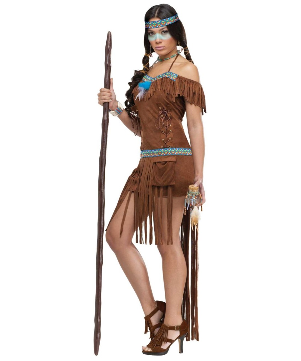  Medicine Woman Indian Costume