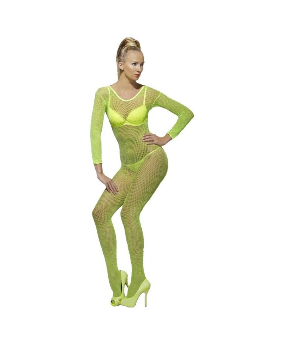  Neon Green Bodystocking Costume
