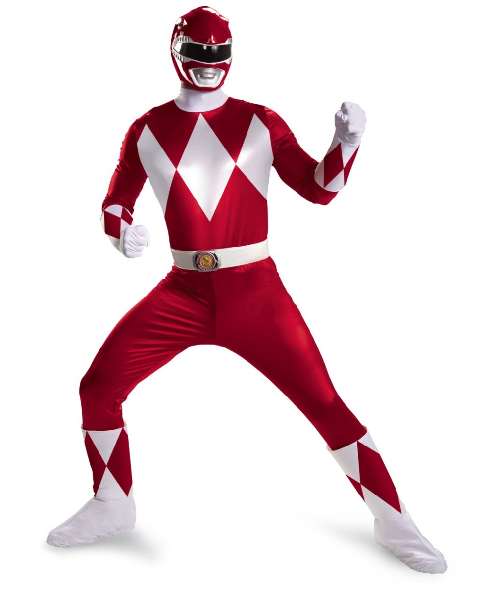  Power Ranger plus size Men Costume