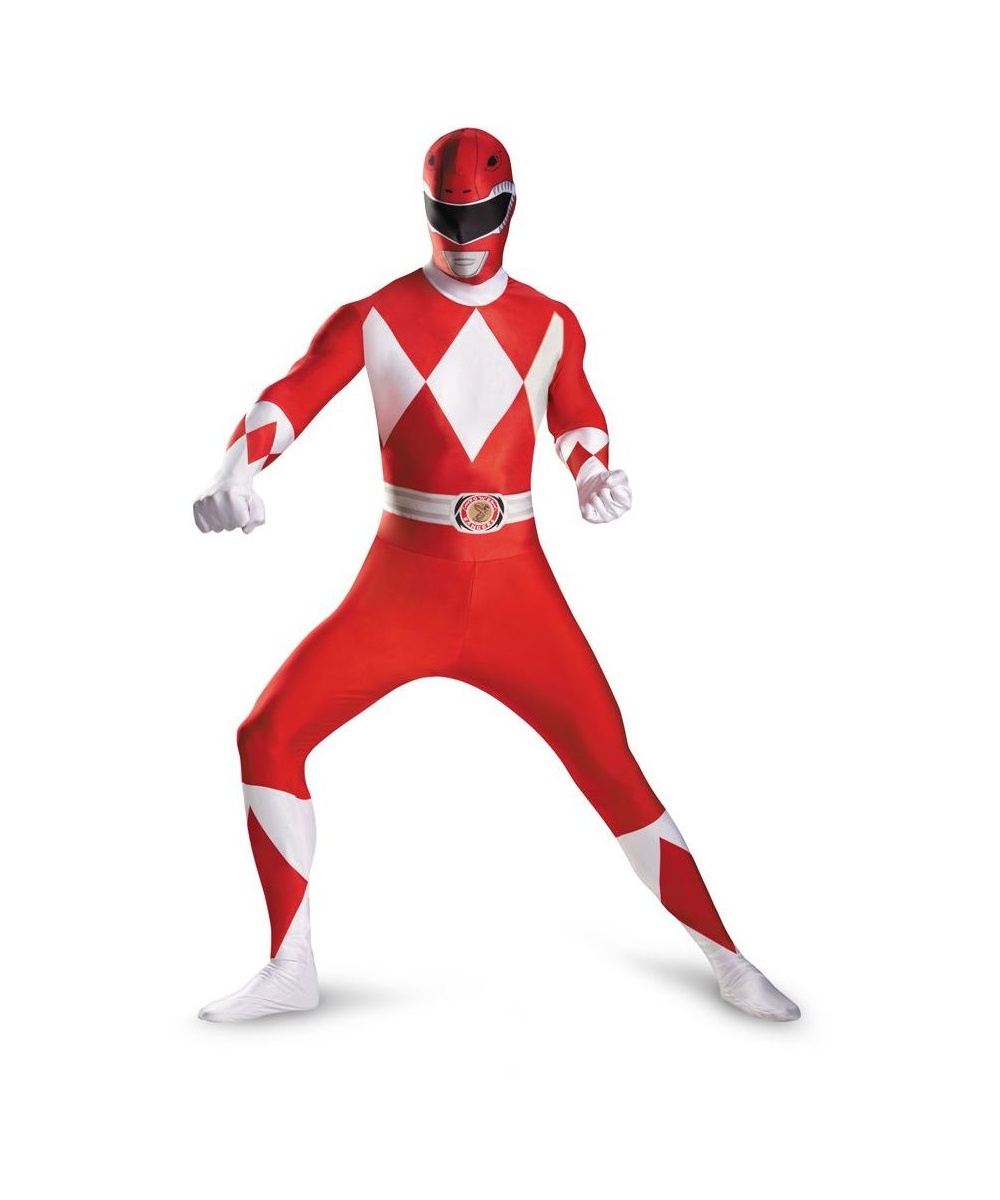  Red Power Ranger Costume