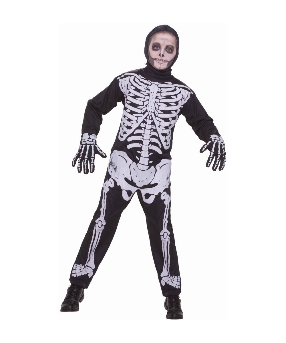  Skeleton Boy Kids Costume