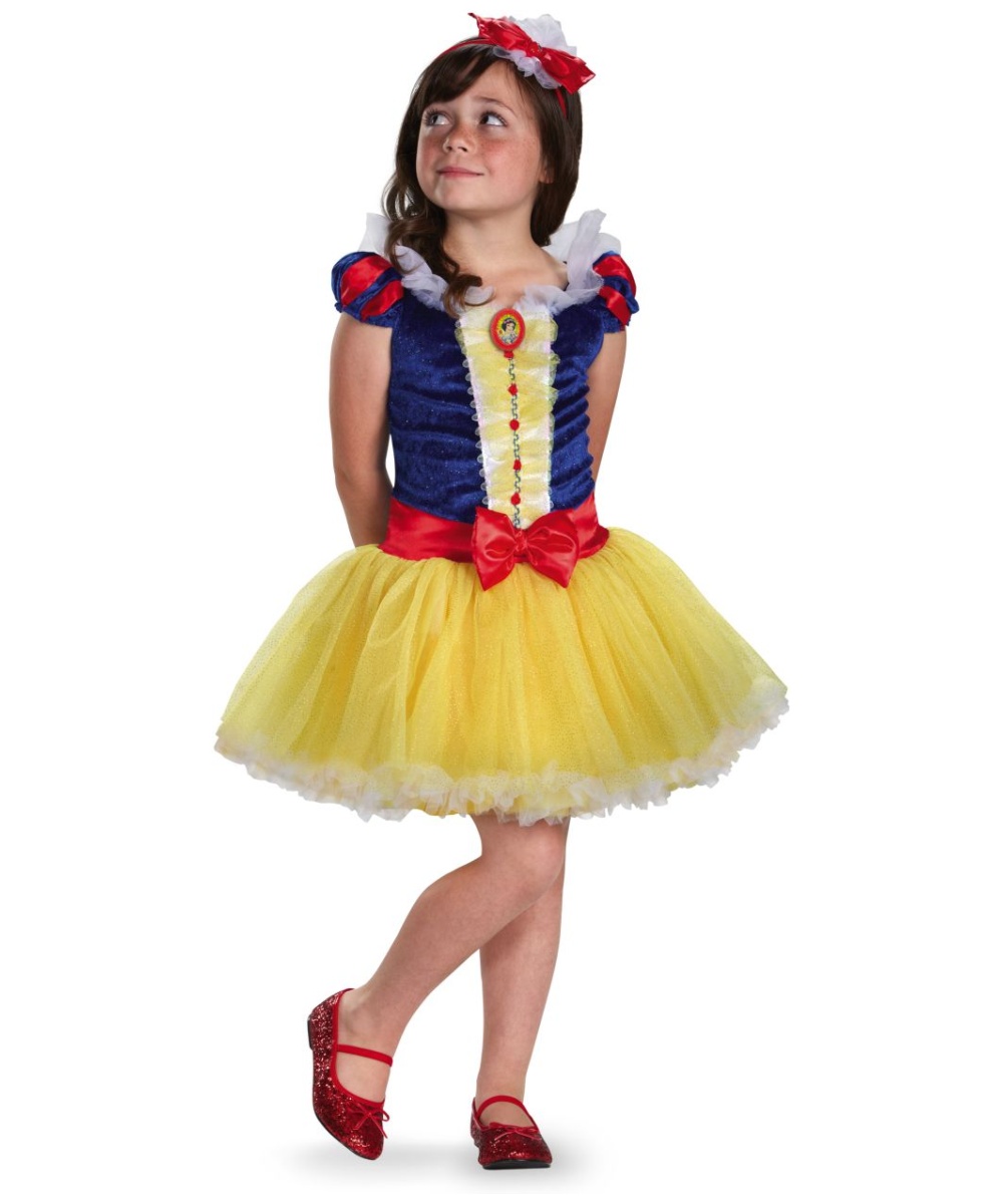  Snow White Girls Disney Costume