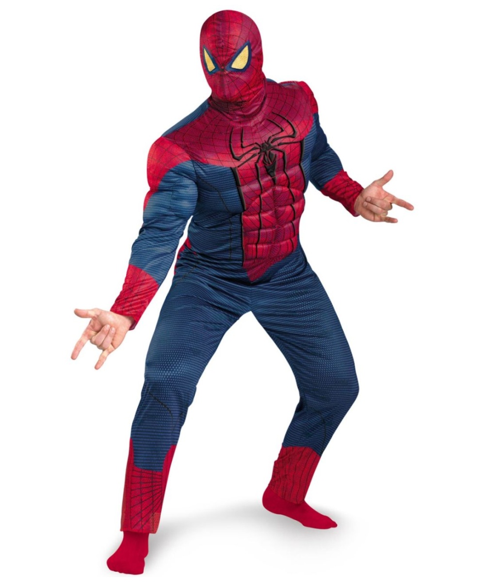  Spider Man Muscle plus size Costume