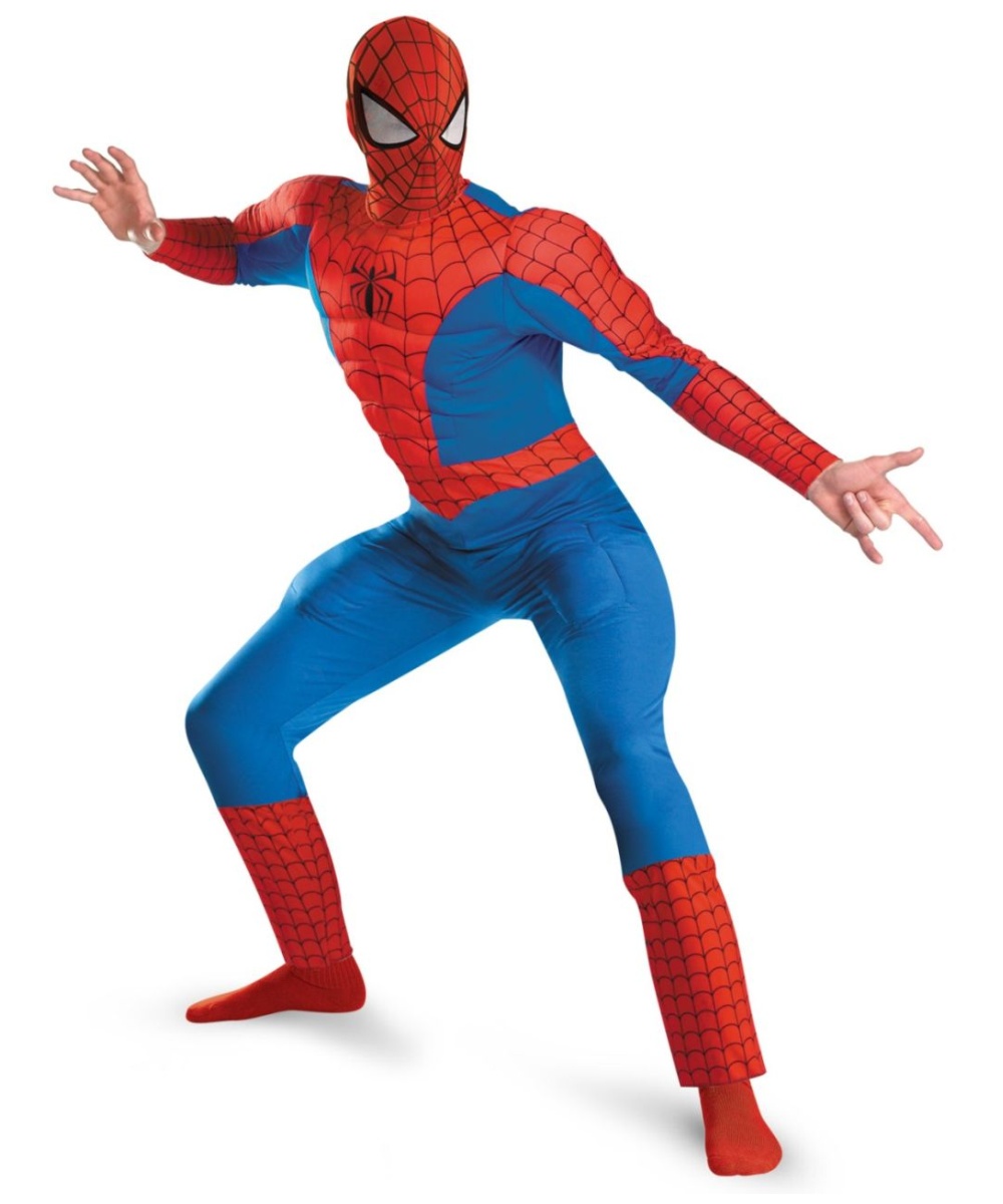  Spider Man plus size Men Costume