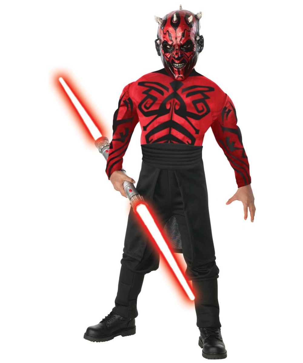  Stars Wars Darth Maul Boys Costume