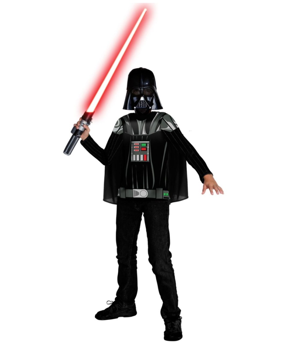  Stars Wars Darth Vader Boys Costume Kit