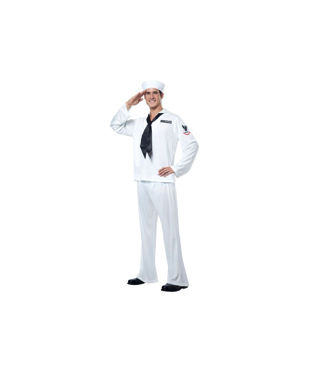  White Sailor Costume