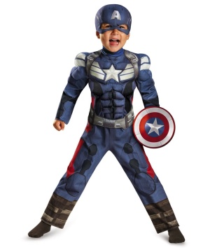 Captain America the Winter Soldier Toddler Muscle Costume
