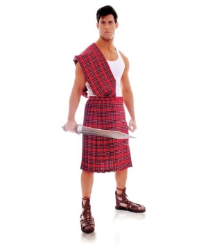  Highland Warrior Mens Costume