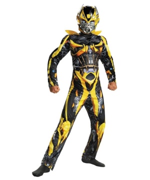 Transformers Bumblebee Boys Muscle Costume
